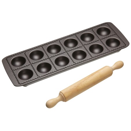 World of Flavours Italian Non-Stick Ravioli Mould