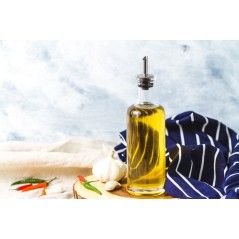 World of Flavours Italian Glass Oil & Vinegar Bottle