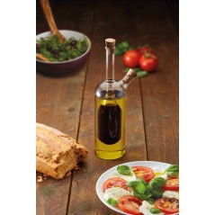 World of Flavours Italian Dual Oil and Vinegar Bottle