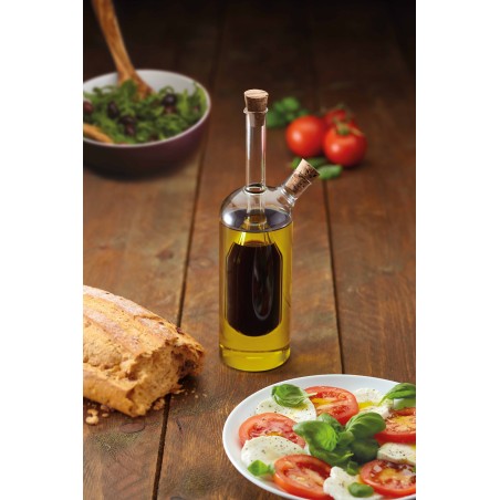 World of Flavours Italian Dual Oil and Vinegar Bottle