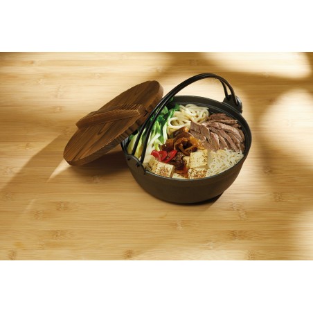 World of Flavours Cast Iron Cooking Pot