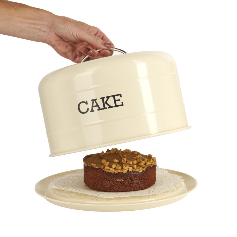 KitchenCraft Living Nostalgia Domed Cake Storage Tin