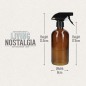 Living Nostalgia Set of 2 Refillable Glass Spray Bottles