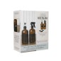 Living Nostalgia Set of 2 Refillable Glass Spray and Pump Bottles