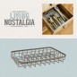 Living Nostalgia Iron Wire Cutlery Organiser