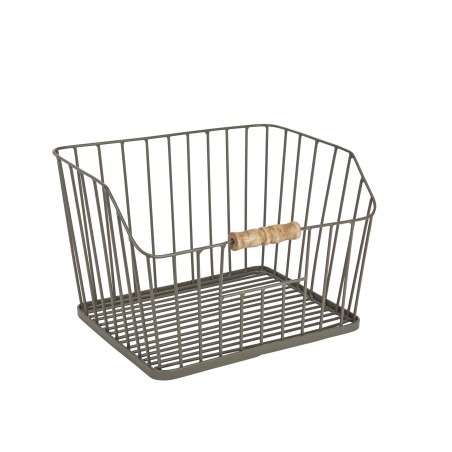 Living Nostalgia Large Stackable Wire Storage Basket