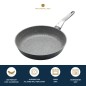 MasterClass Cast Aluminium Non Stick 26cm Frying Pan