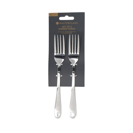 MasterClass Set of 2 Dinner Forks