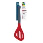 Colourworks Brights Red - Silicone Slotted Turner Cherry