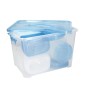 KitchenCraft 50-Piece Plastic Meal Prep Container Set