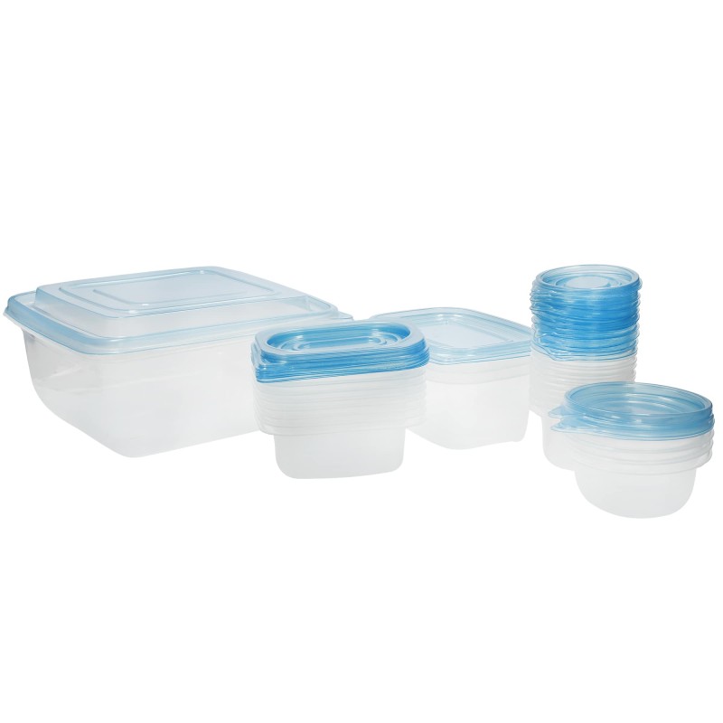 KitchenCraft 23-Piece Plastic Meal Prep Container Set