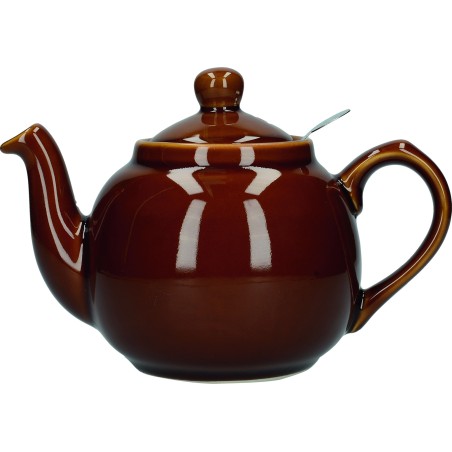 London Pottery Farmhouse 2 Cup Teapot Rockingham Brown