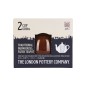 London Pottery Farmhouse 2 Cup Teapot Rockingham Brown