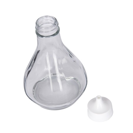 KitchenCraft Traditional Glass Vinegar Bottle