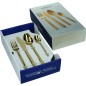 Mikasa Ciara Diseno 16 Piece Cutlery Set - Gold