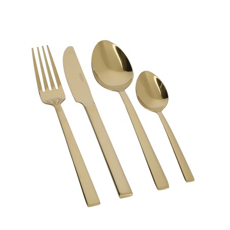 Mikasa Ciara Diseno 16 Piece Cutlery Set - Gold