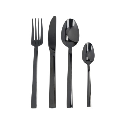 Mikasa Ciara Diseno 16 Piece Cutlery Set PVD Black