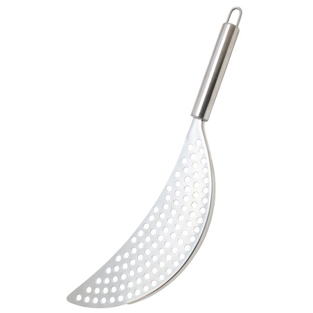 KitchenCraft Stainless Steel Crescent Shaped Pan Drainer