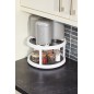 Copco Double Layer White Lazy Susan Food Storage Solution