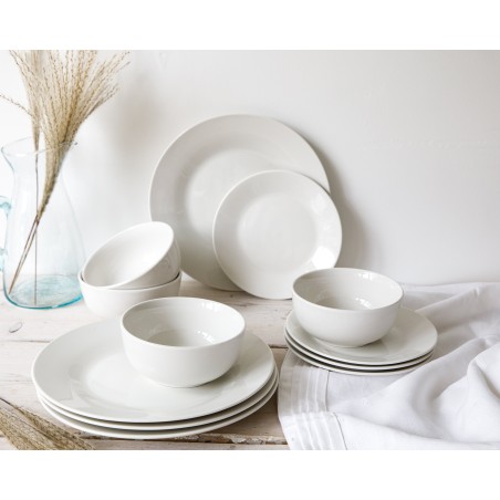 Mikasa Alexis Porcelain 12-Piece Dinner Set