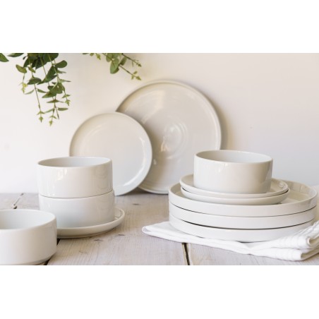 Mikasa Camberlie Porcelain 12-Piece Dinner Set