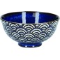 Mikasa Satori 11.5cm Porcelain Seigaiha Wave Miso Serve Bowls