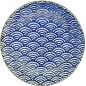 Mikasa Satori 22cm Porcelain Seigaiha Wave Side Plate