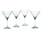 Mikasa Cheers Set Of 4 Martini Glasses