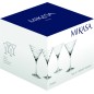 Mikasa Cheers Set Of 4 Martini Glasses