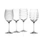 Mikasa Cheers Set Of 4 White Wine Glasses