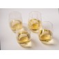 Mikasa Cheers Set Of 4 Stemless Wine Glasses