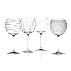 Mikasa Cheers Set Of 4 Balloon Glasses