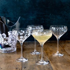 Mikasa Cheers Pack Of 4 Champagne Saucers