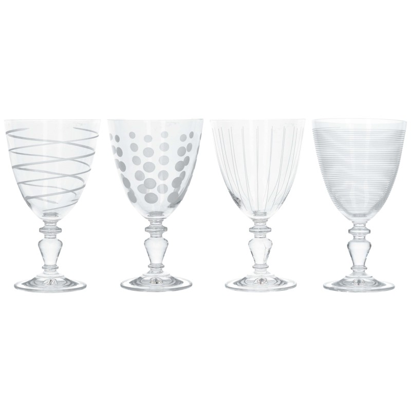 Mikasa Cheers Pack Of 4 Glass Goblets