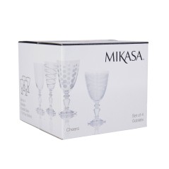 Mikasa Cheers Pack Of 4 Glass Goblets