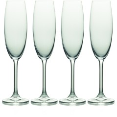 Mikasa Julie Set Of 4 8Oz Flute Glasses