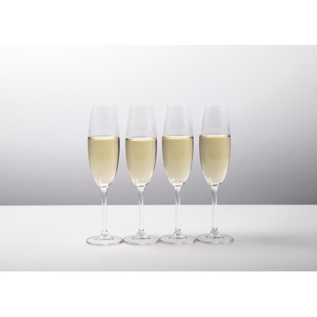 Mikasa Julie Set Of 4 8Oz Flute Glasses