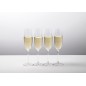 Mikasa Julie Set Of 4 8Oz Flute Glasses