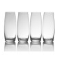 Mikasa Julie Set Of 4 9Oz Stemless Flute Glasses