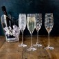 Mikasa Cheers Set Of 4 Flute Glasses