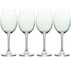 Mikasa Julie Set Of 4 White Wine Glasses