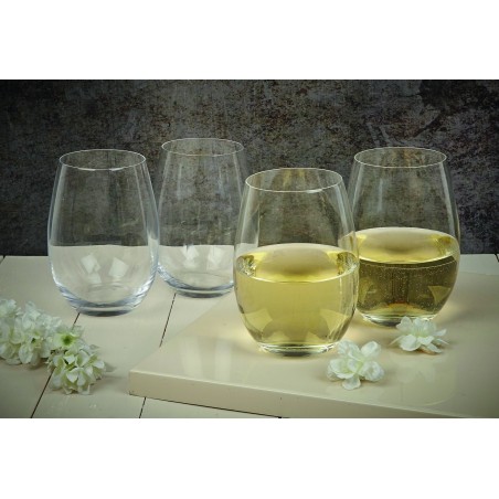 Mikasa Julie Set Of 4 Stemless Wine Glasses