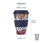 Mikasa Wild at Heart Sloth Travel Mug, 370ml