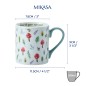 Mikasa Mushroom Straight-Sided Porcelain Mug, 280ml