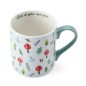 Mikasa Mushroom Straight-Sided Porcelain Mug, 280ml