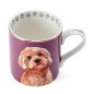 Mikasa Cockapoo Straight-Sided Porcelain Mug, 280ml