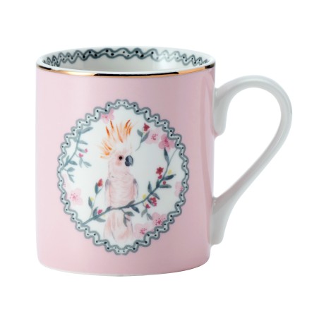 Mikasa Cockatoo Straight-Sided Porcelain Mug, 280ml