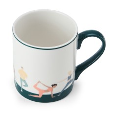 Mikasa Straight-Sided Porcelain Mug, 280ml - Yoga