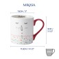 Mikasa Madame Straight-Sided Porcelain Mug, 280ml