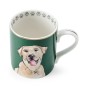 Mikasa Labrador Straight-Sided Porcelain Mug, 280ml